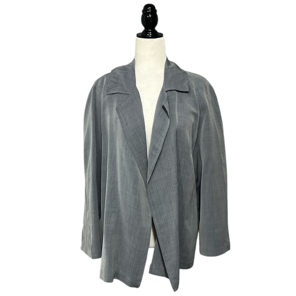 🆕 CANTARELLI Open Silk / Wool / Viscose Cardigan Blazer